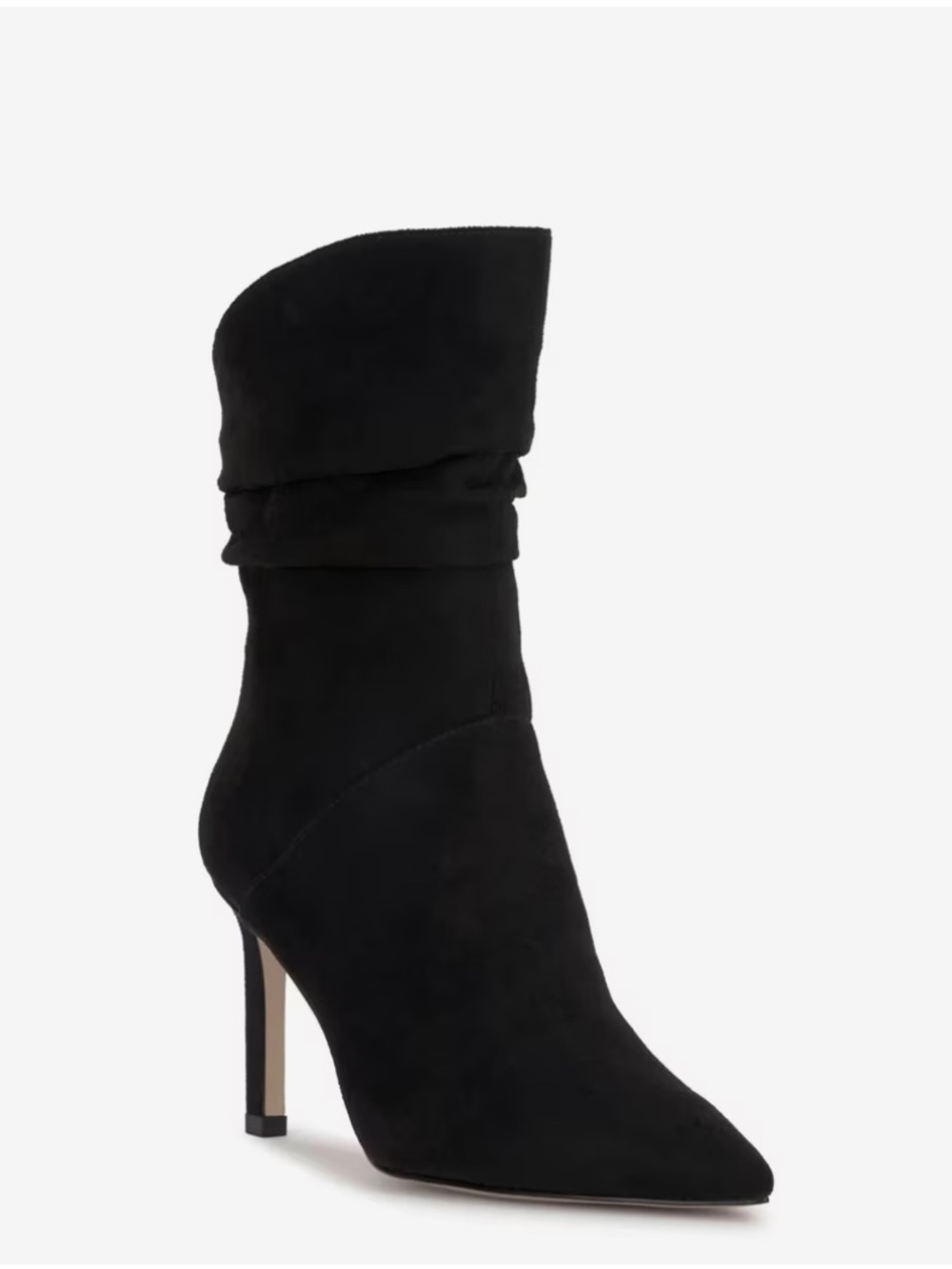 Jessica Simpson Elisti Black Faux Suede Boot Size 6.5 NEW